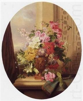 Floral, beautiful classical still life of flowers 019, unknow artist